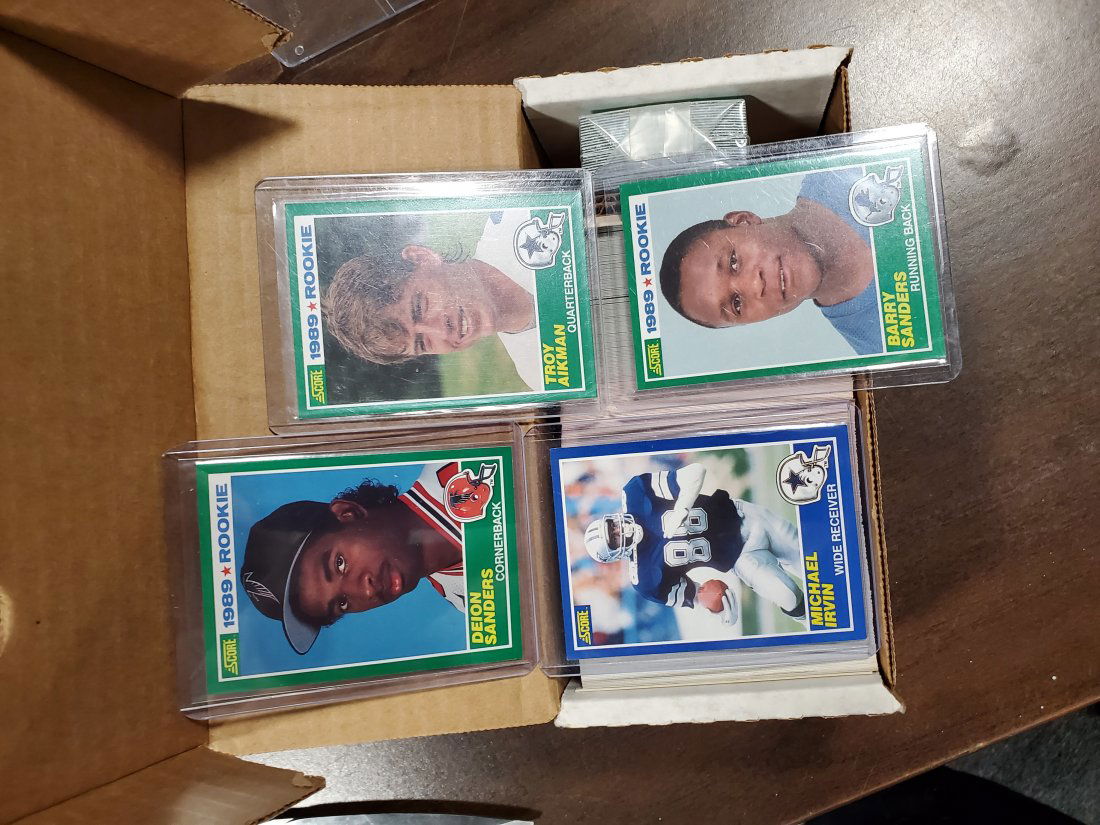 1989 Score NFL Collectors Set 380 Player and Trivia Car (1 of 1)