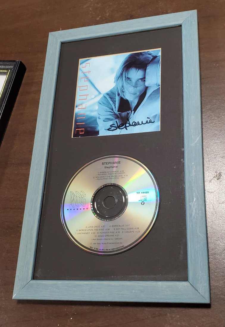Stephanie Signed photo with CD called Stephanie (1 of 1)