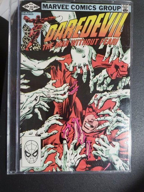 DAREDEVIL #180 Marvel Frank Miller art (1 of 1)