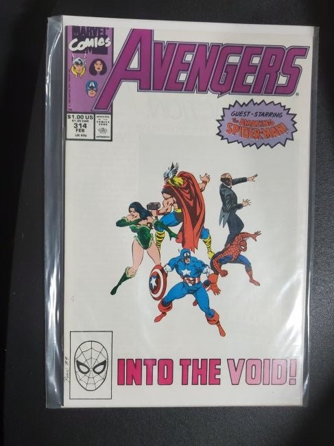 Avengers #314 - 1990, Marvel Comics, (1 of 1)