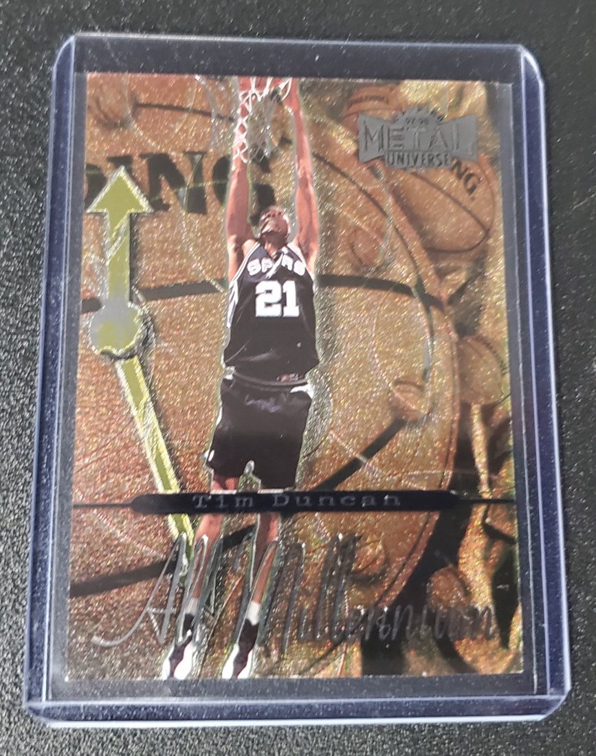 Tim Duncan 1997 Metal Universe All Millennium (1 of 1)