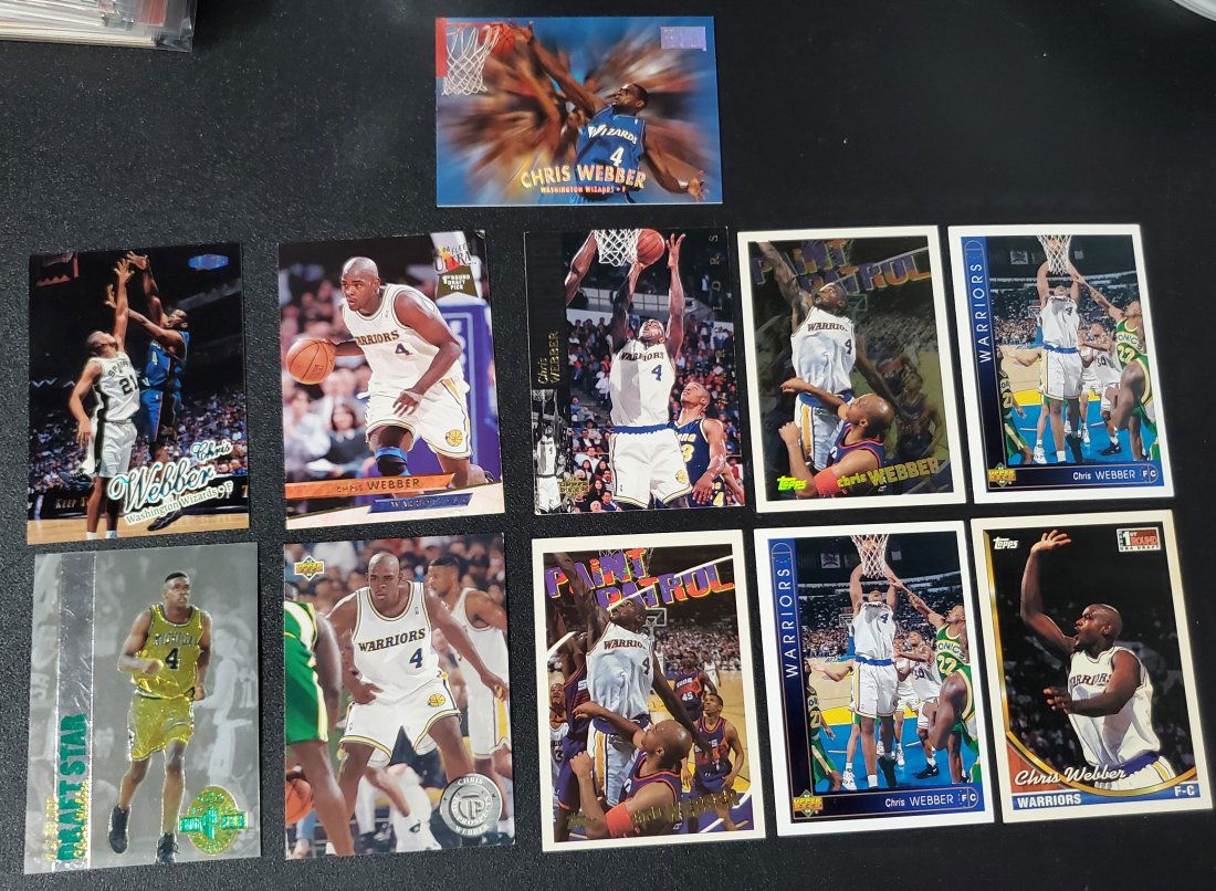 11 Chris Webber cards  See photos (1 of 1)