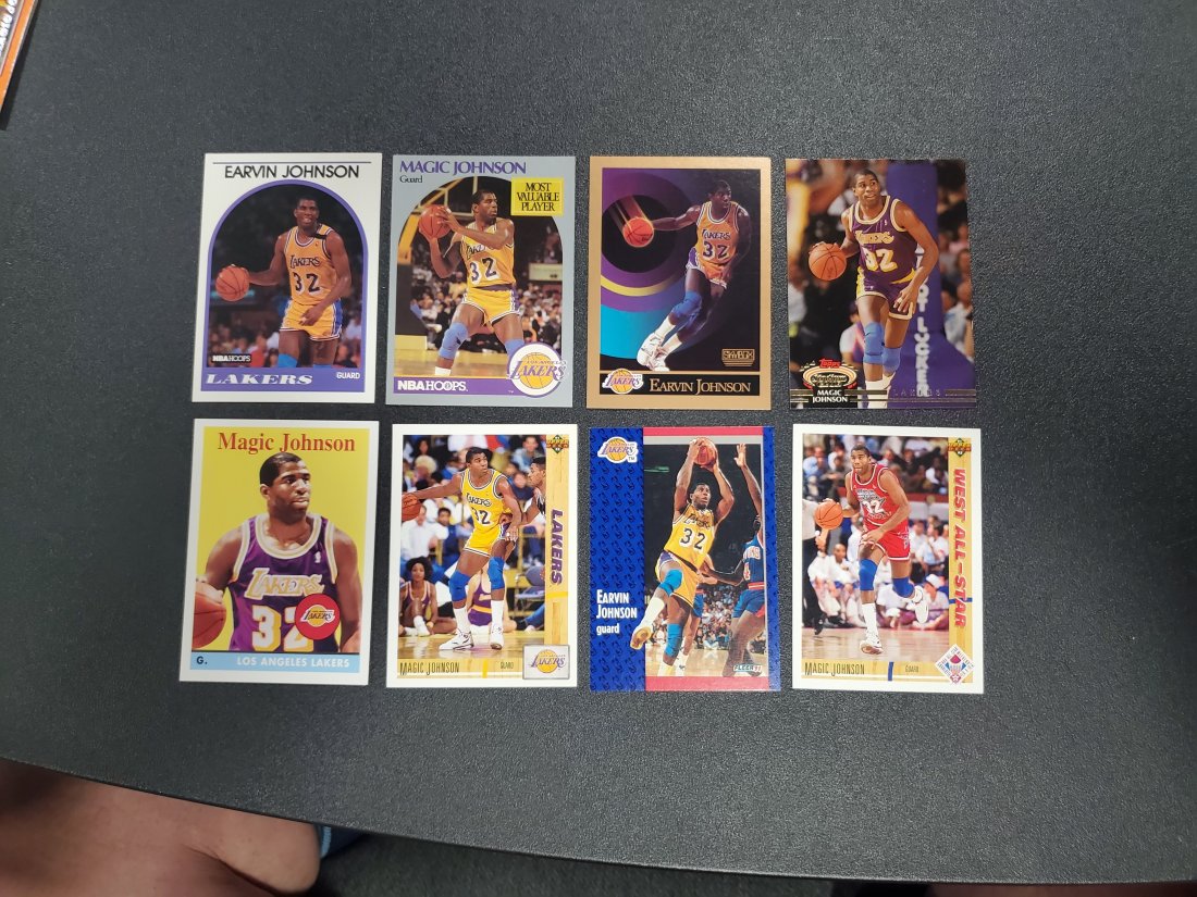 8 Magic Johnson cards  See photos (1 of 1)