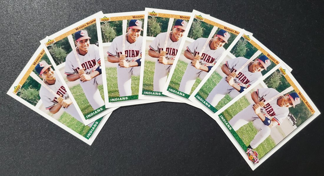 1992 UPPER DECK MANNY RAMIREZ INDIANS ROOKIE TOP PROSP (1 of 1)