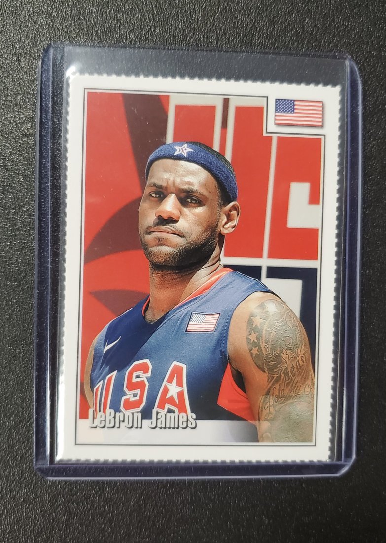 2008 TEAM USA Spot Light Tribute - LEBRON JAMES - card (1 of 1)