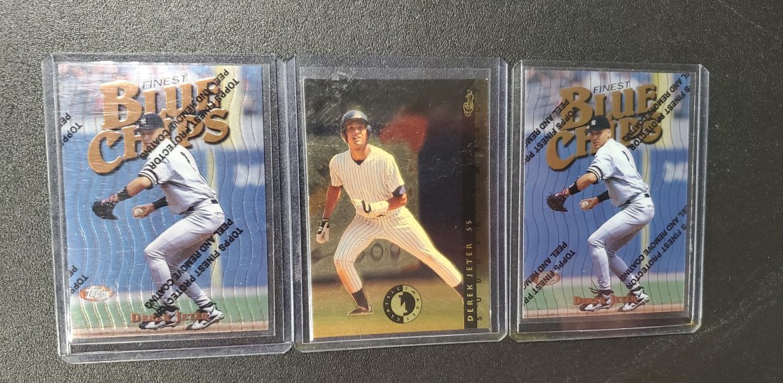 2 Derek Jeter Cards including Classic Rookie card (1 of 1)