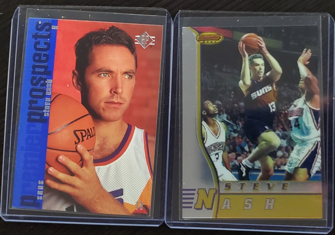 2 Steve Nash Rookie Cards Upper deck sp, Bowmans Best (1 of 1)