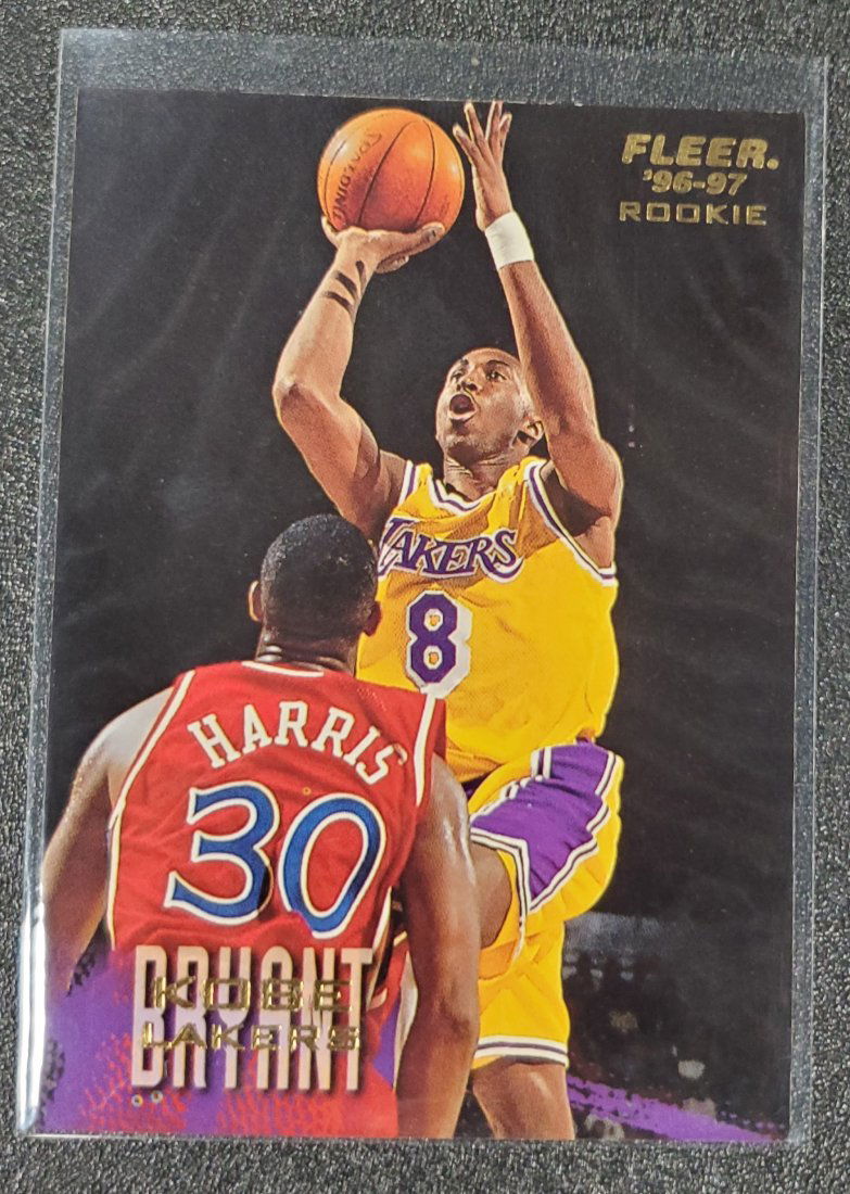Kobe Bryant Fleer 96-97 Rookie Card #203 LA Lakers (1 of 1)