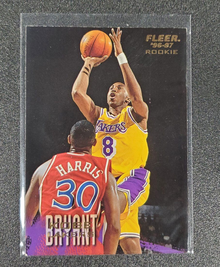 Kobe Bryant Fleer 96-97 Rookie Card #203 LA Lakers (1 of 1)