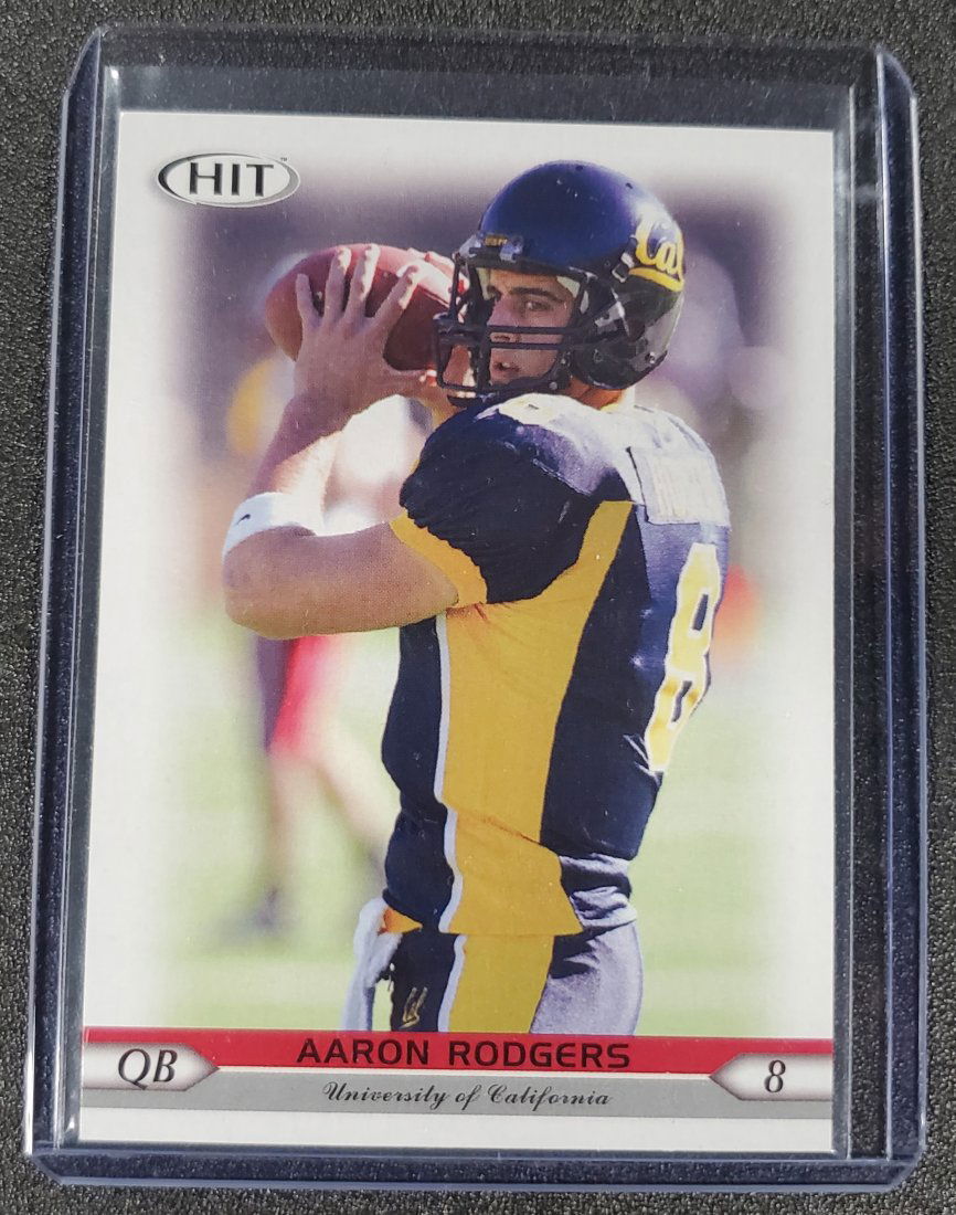2005 SAGE HIT AARON RODGERS ROOKIE #8 (1 of 1)