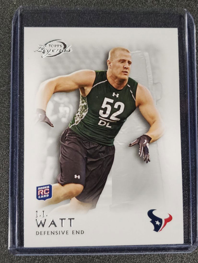 J.J. Watt 2011 Topps Legends Rookie Card RC Houston Tex (1 of 1)