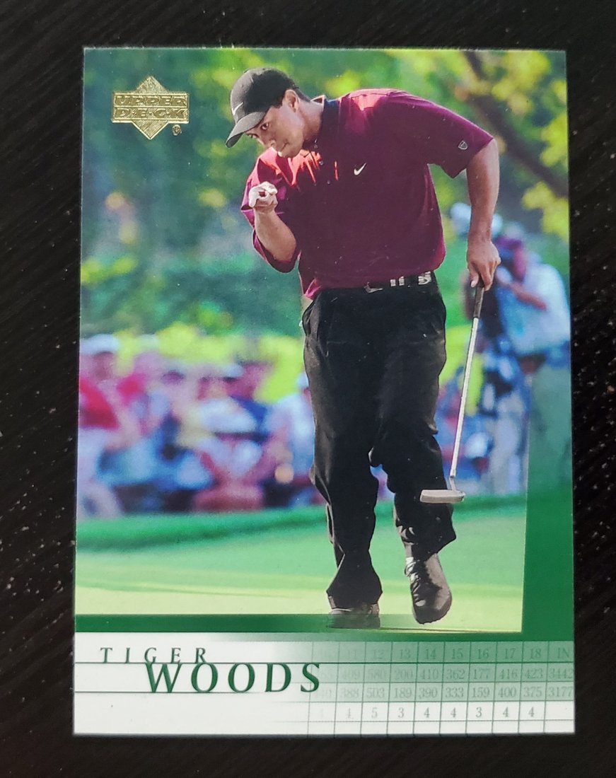 Tiger Woods 2001 Upper Deck Rookie Card #1 (1 of 1)