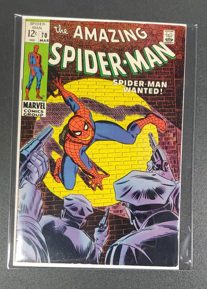 Amazing Spider-Man #70 VINTAGE Marvel Comic Romita Cove (1 of 1)