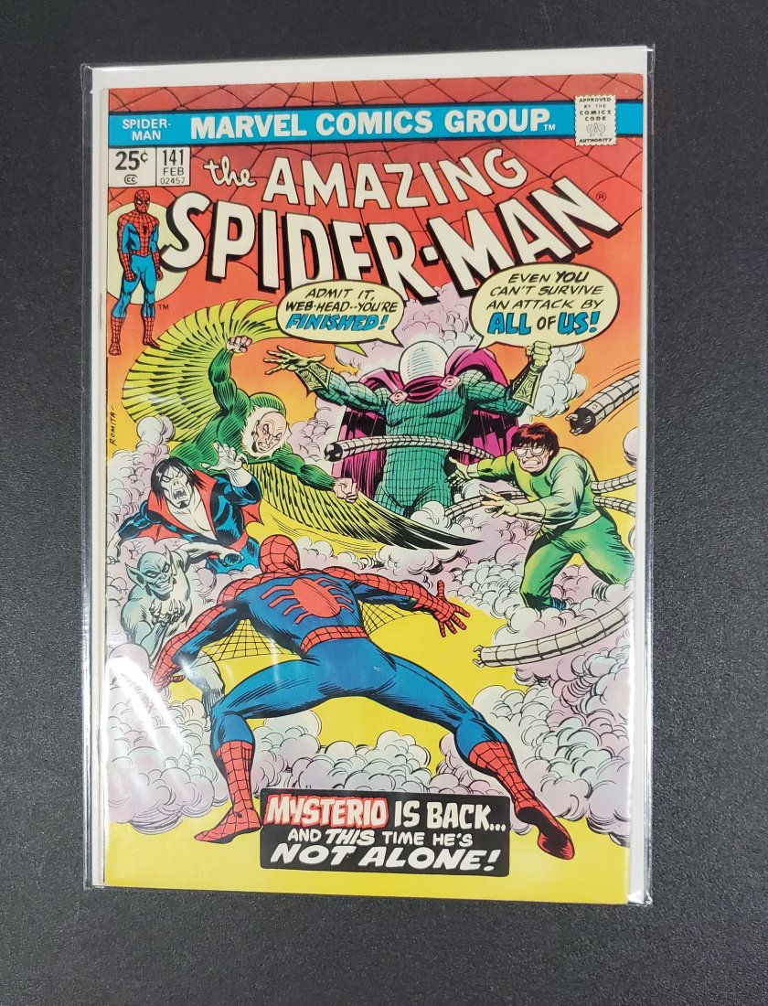 Amazing Spider-Man #141 1975 Mysterio: Amazing Spider-Man #141 1975 Mysterio