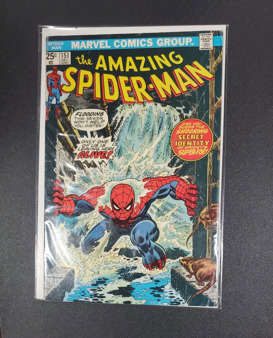 Amazing Spider-Man #151, 1975, John Romita, Shocker App (1 of 1)