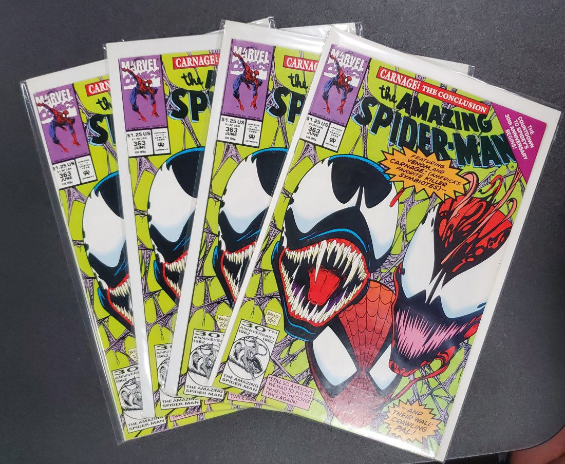 4 Amazing Spider-Man #363 (1992) - Carnage & Venom (1 of 1)