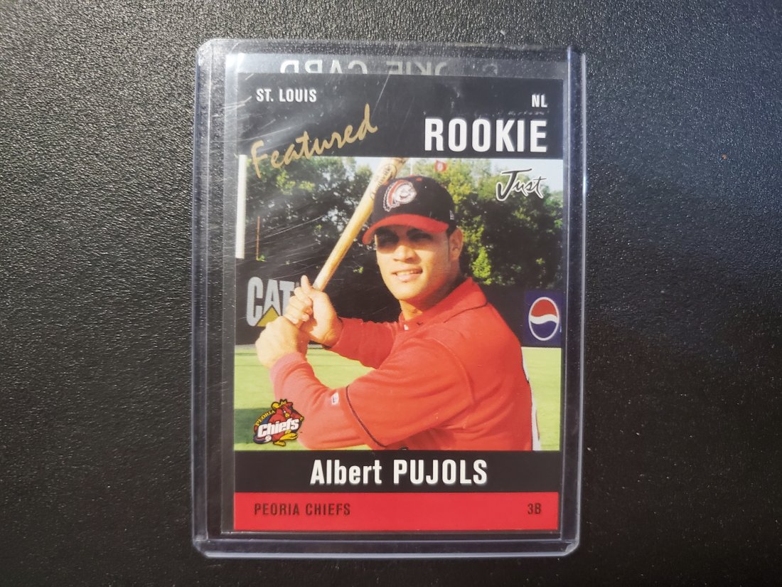Albert Pujols Peoria Chiefs Rookie: Albert Pujols Peoria Chiefs Rookie