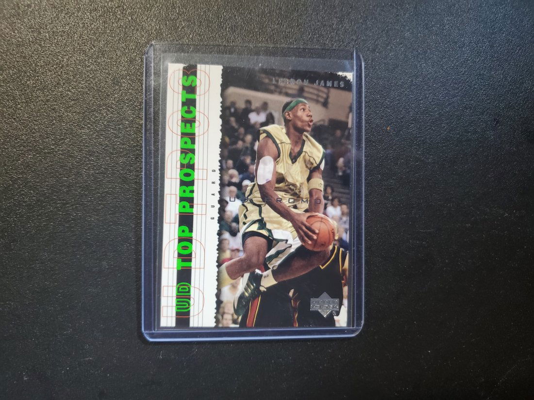 2003 Upper Deck Top Prospect Lebron James RC (1 of 1)