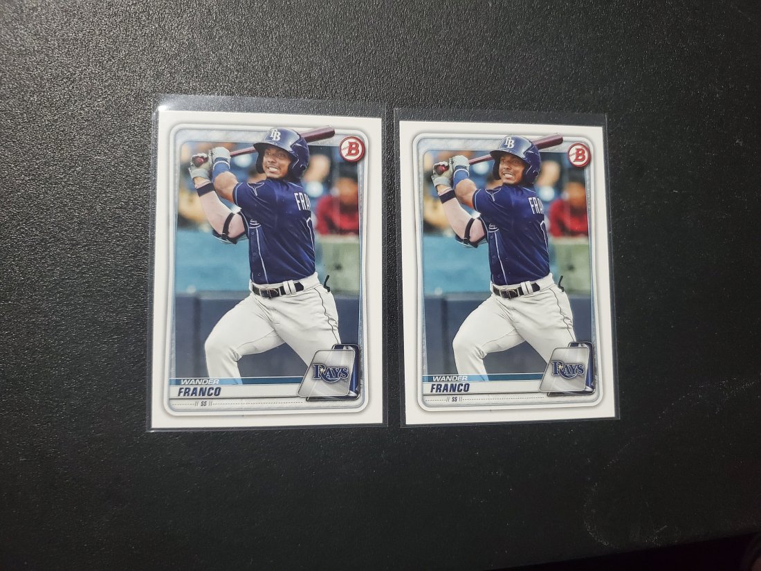 2-2020 Bowman Wander Franco: 2-2020 Bowman Wander Franco