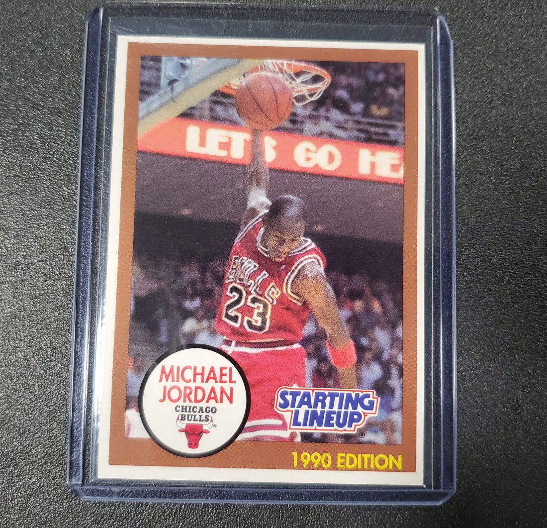1990 KENNER MICHAEL JORDAN STARTING LINEUP-BROWn (1 of 1)