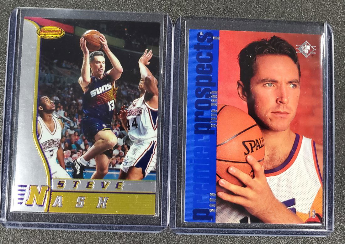 2 Steve Nash Rookie Cards Upper deck sp, Bowmans Best (1 of 1)