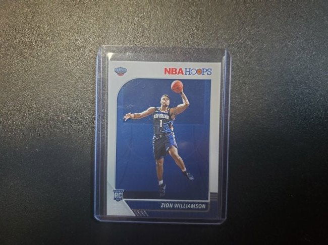 2019-20 Panini NBA Hoops #258 Zion Williamson Pelicans (1 of 1)