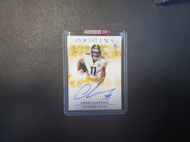 2020 Origins Chase Claypool Rookie Auto Autograph RC #R (1 of 1)
