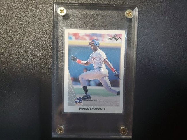 1990 Leaf Frank Thomas (Whitesox) Rookie Card #300 Mint (1 of 1)
