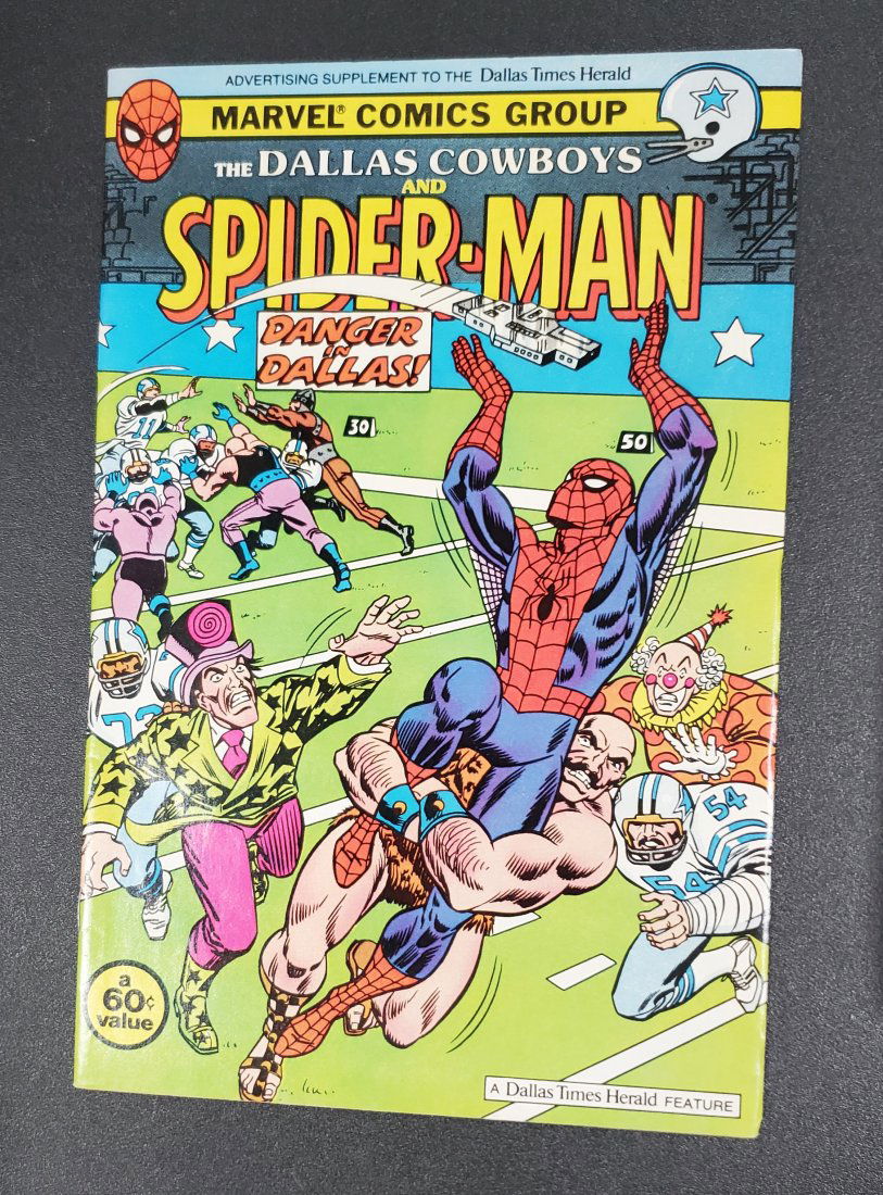 DALLAS COWBOYS SPIDER-MAN DANGER MARVEL PROMO COMIC TIM (1 of 1)