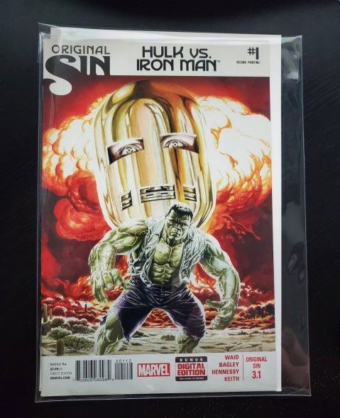 Original Sin Hulk vs Iron Man #3.1 (NM)`14 Waid/ Bagley (1 of 1)
