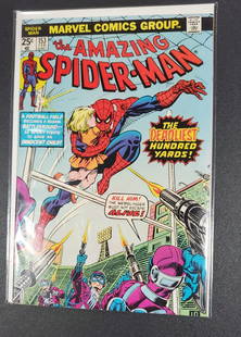 Amazing Spider-Man #153 Classic Cover 1975 Marvel Comic: Amazing Spider-Man #153 Classic Cover 1975 Marvel Comics 1st Printing 25 Cent