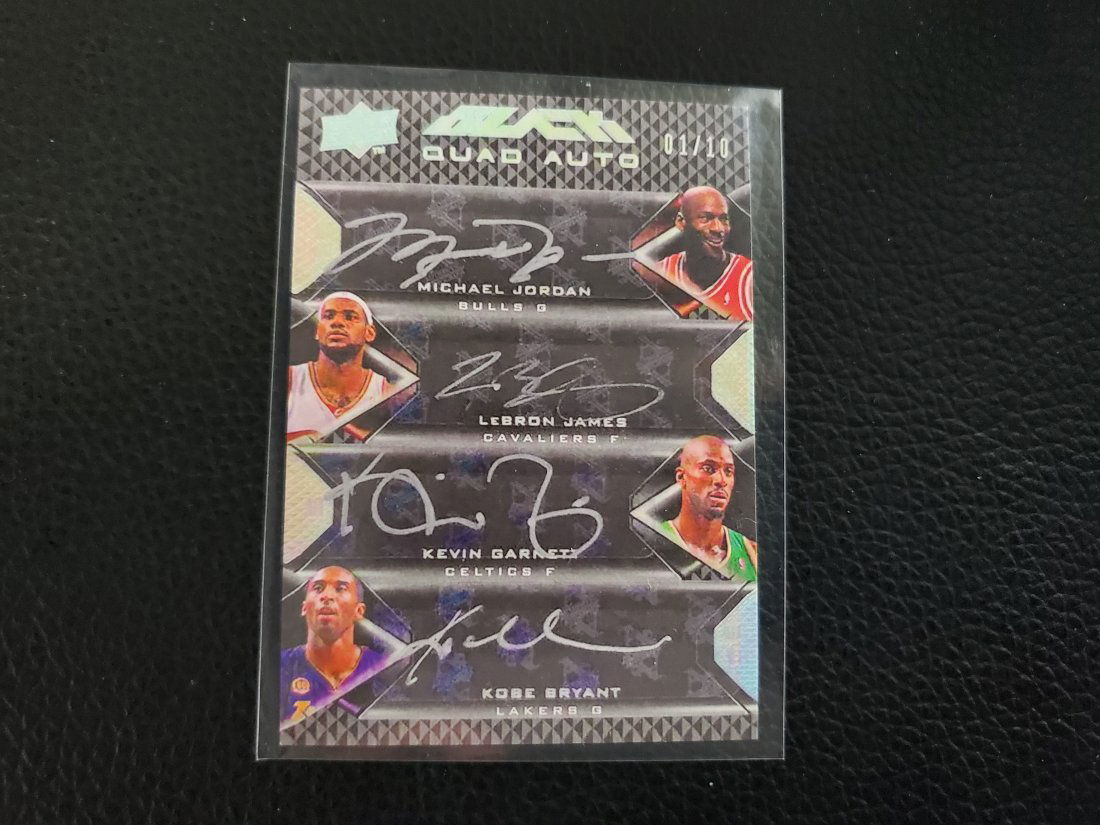 1â€”2009 Upper Deck Quad Auto (1 of 1)