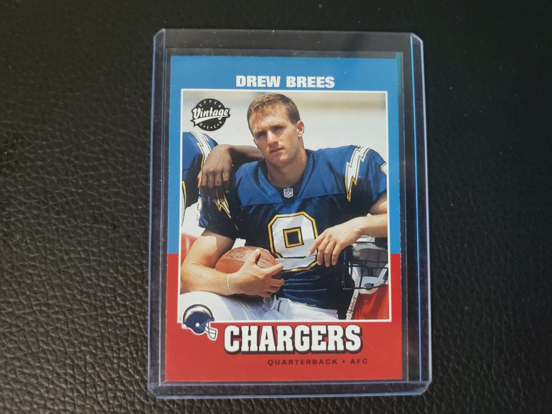1---Upper Deck Vintage Drew Brees RC (sharp) (1 of 1)