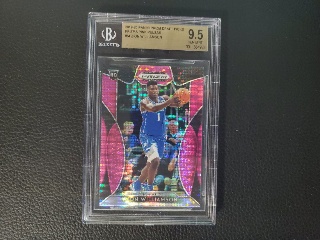 2019-20 Panini Prizm Draft Picks Pink Pulsar BGS 9.5 (1 of 1)