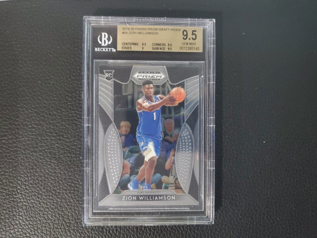 2019-20 Panini Prizm Draft Picks #64 Zion Williams RC (1 of 1)