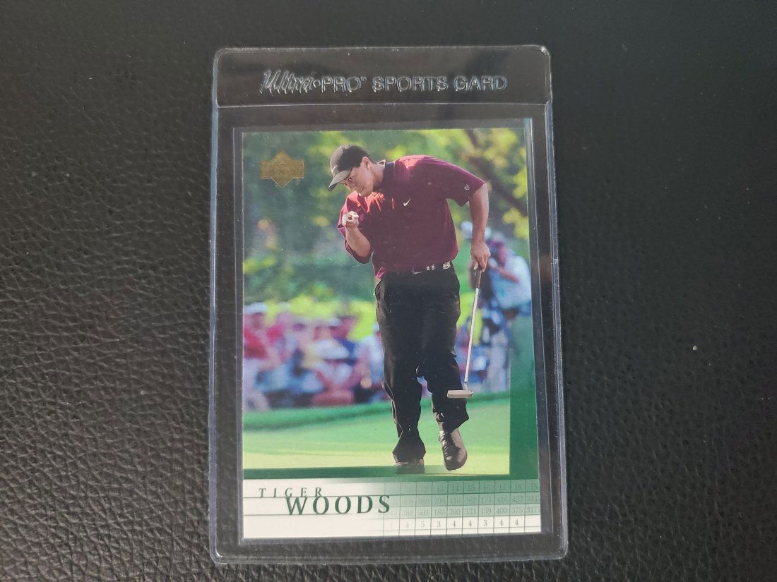 2001 Upper Deck Golf #1 Tiger Woods RC Rookie (1 of 1)