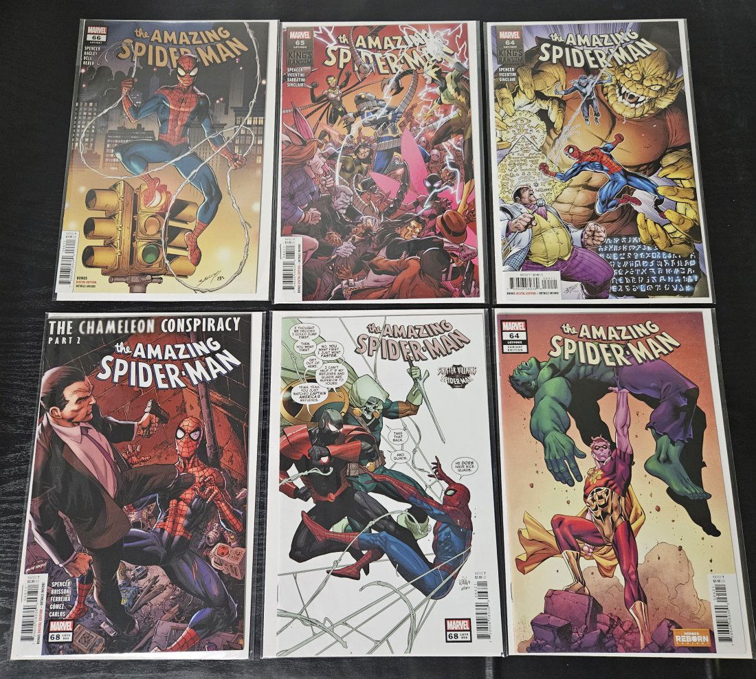 Amazing Spiderman  865 x 2 with 1 variant, 866,867, and 2 Variants of 869 (1 of 1)