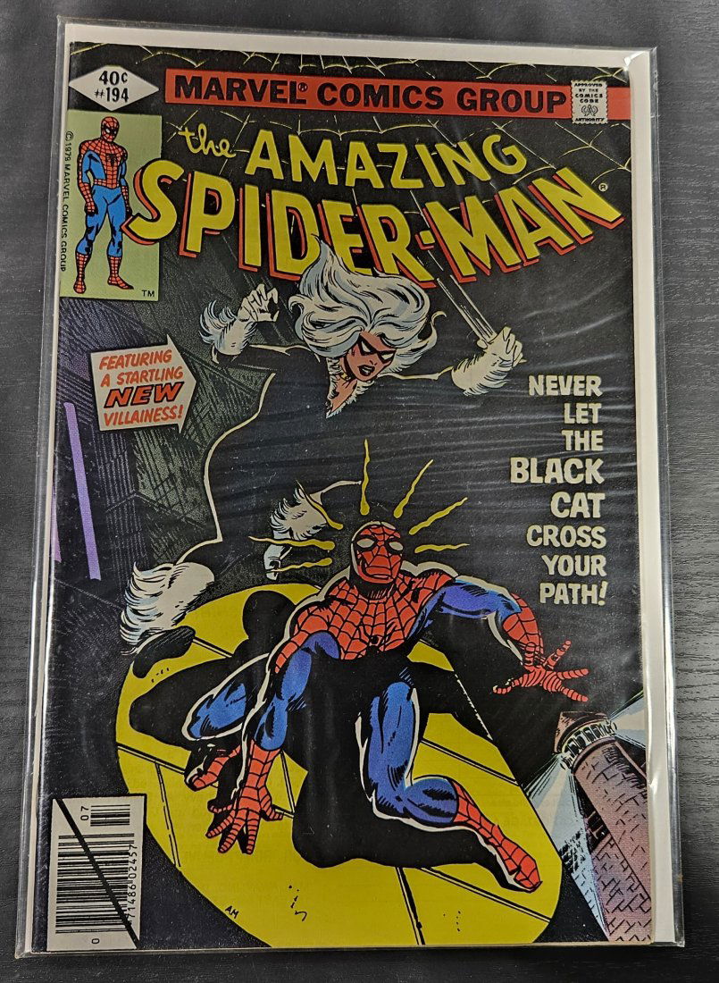 Amazing Spider-Man 194 - 1st Appearance of The Black Cat Felicia Hardy (1 of 1)