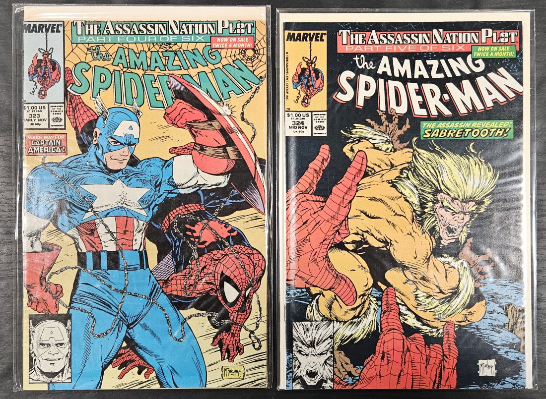 Amazing Spiderman 323-324 (1 of 1)