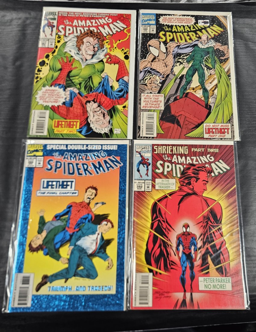 Amazing Spiderman 386-388,392 (1 of 1)