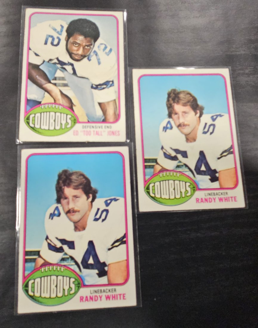 1976 ED Too Tall Jones and 2 Randy White Ring of Honor Dallas Cowboys: 1976 ED Too Tall Jones and 2 Randy White Ring of Honor Dallas Cowboys