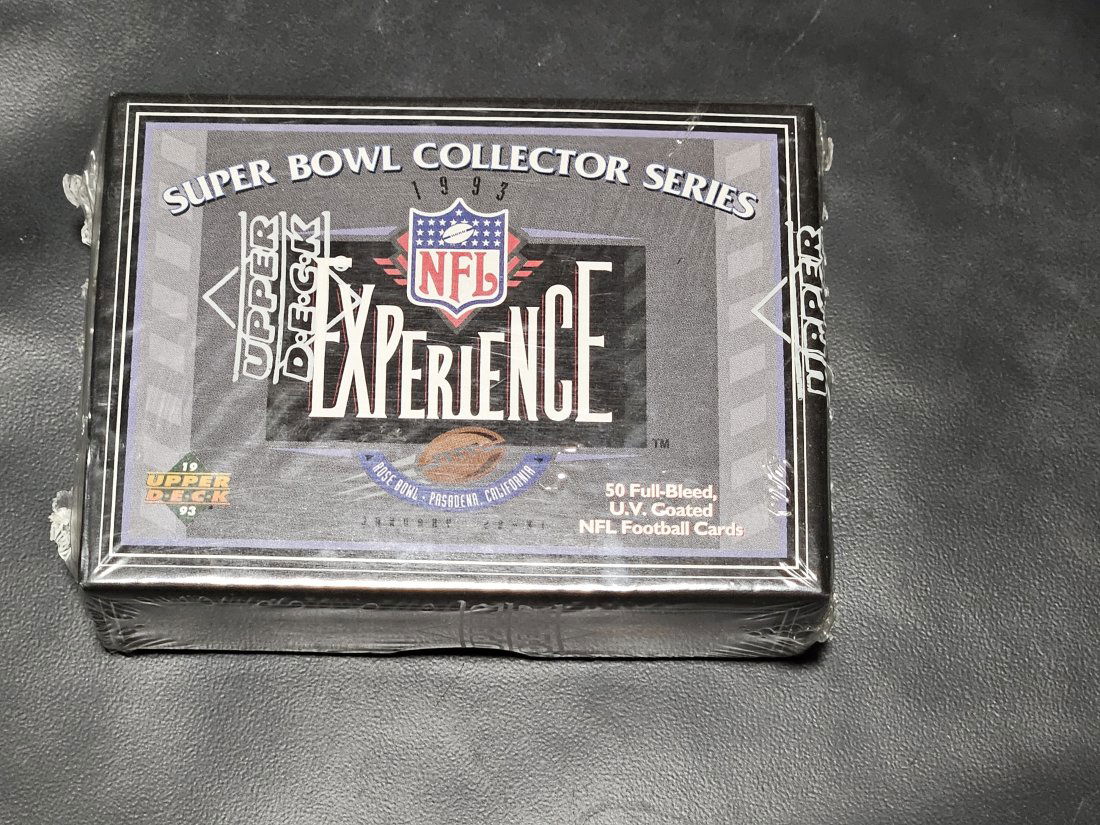 1993 Upper Deck NFL Experience Super Bowl Collector Series Factory Sealed Set (1 of 1)