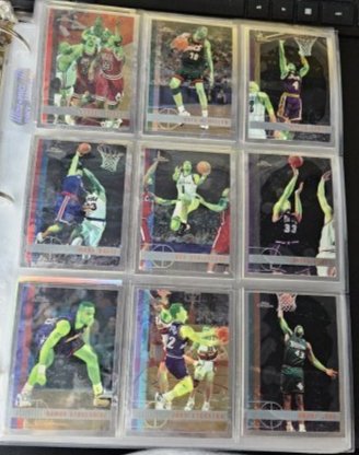 1997-1998 Topps Chrome Basketball partial set (1 of 2)