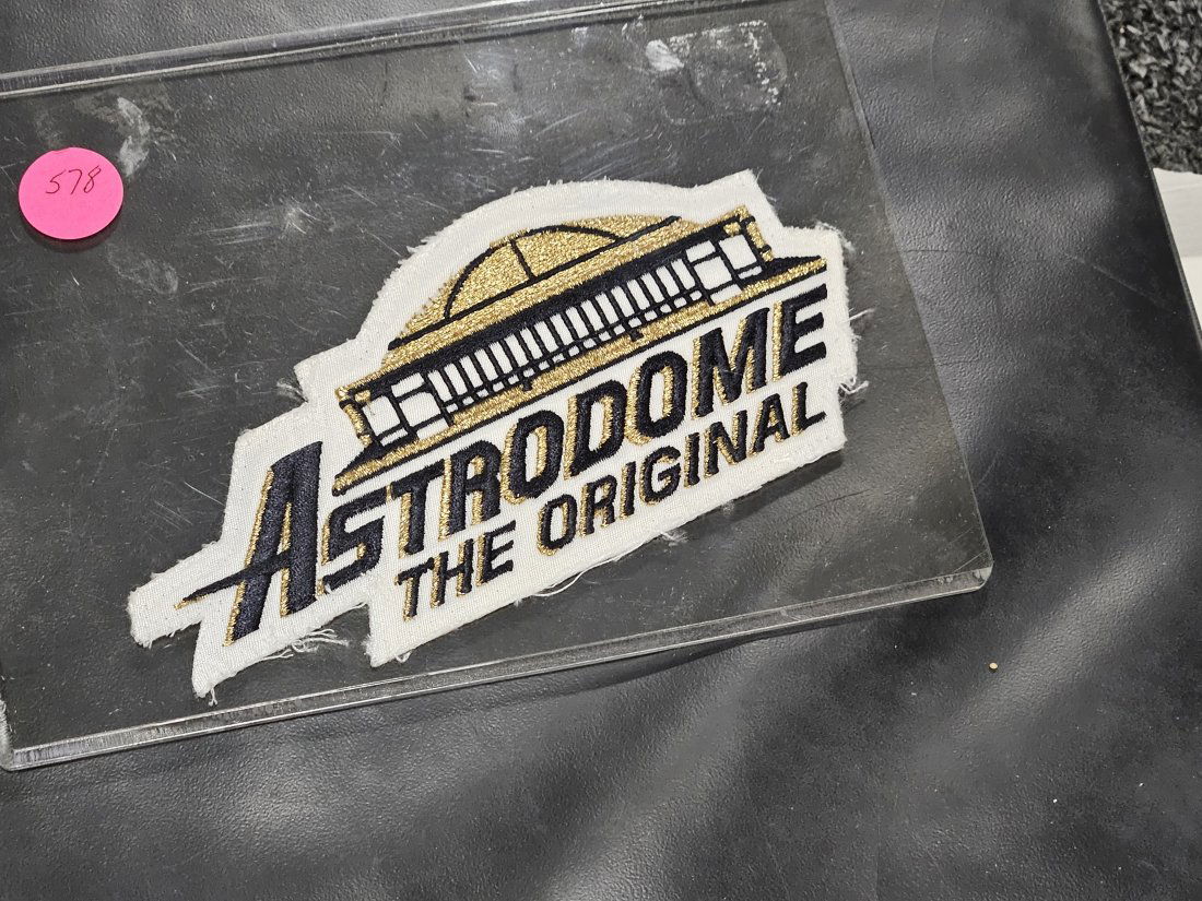 Astrodome Patch and NFL Logo Patch (1 of 1)