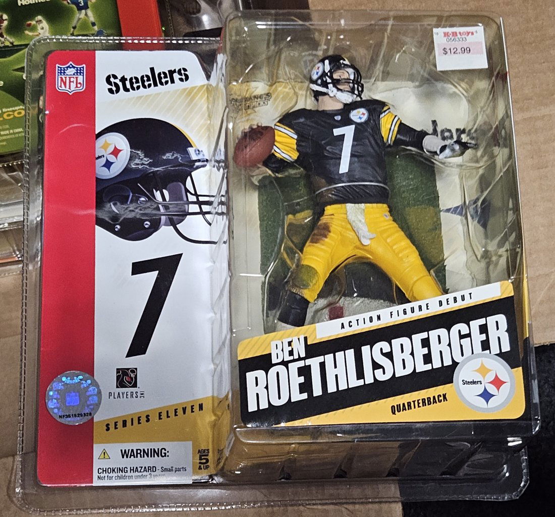 Ben Roethlisberger Rookie McFarlane Action Figure (1 of 1)