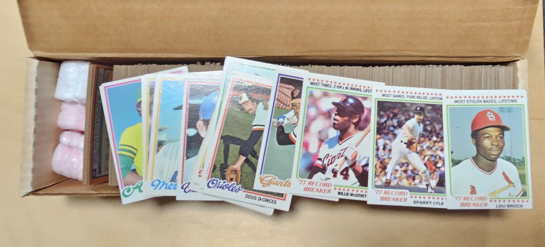 1978 Topps Baseball partial set  GREAT CONDITION  See discription for list of missing cards (1 of 1)