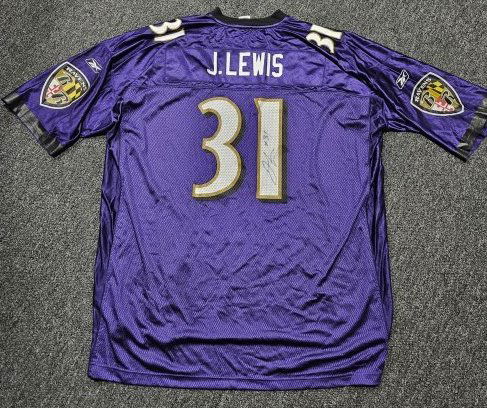 Jamal Lewis Autographed Ravens Jersey XXXL (1 of 1)