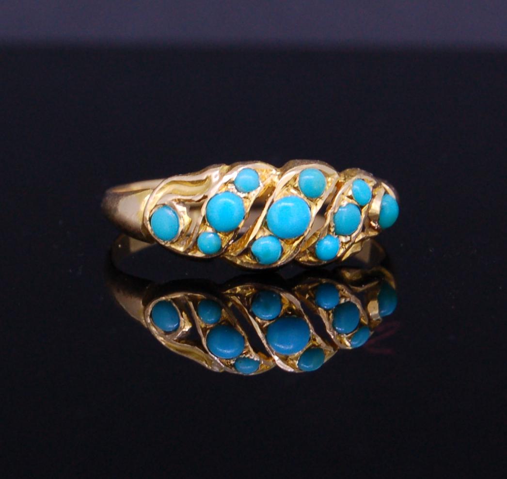 ANTIQUE TURQUOISE RING (1 of 1)
