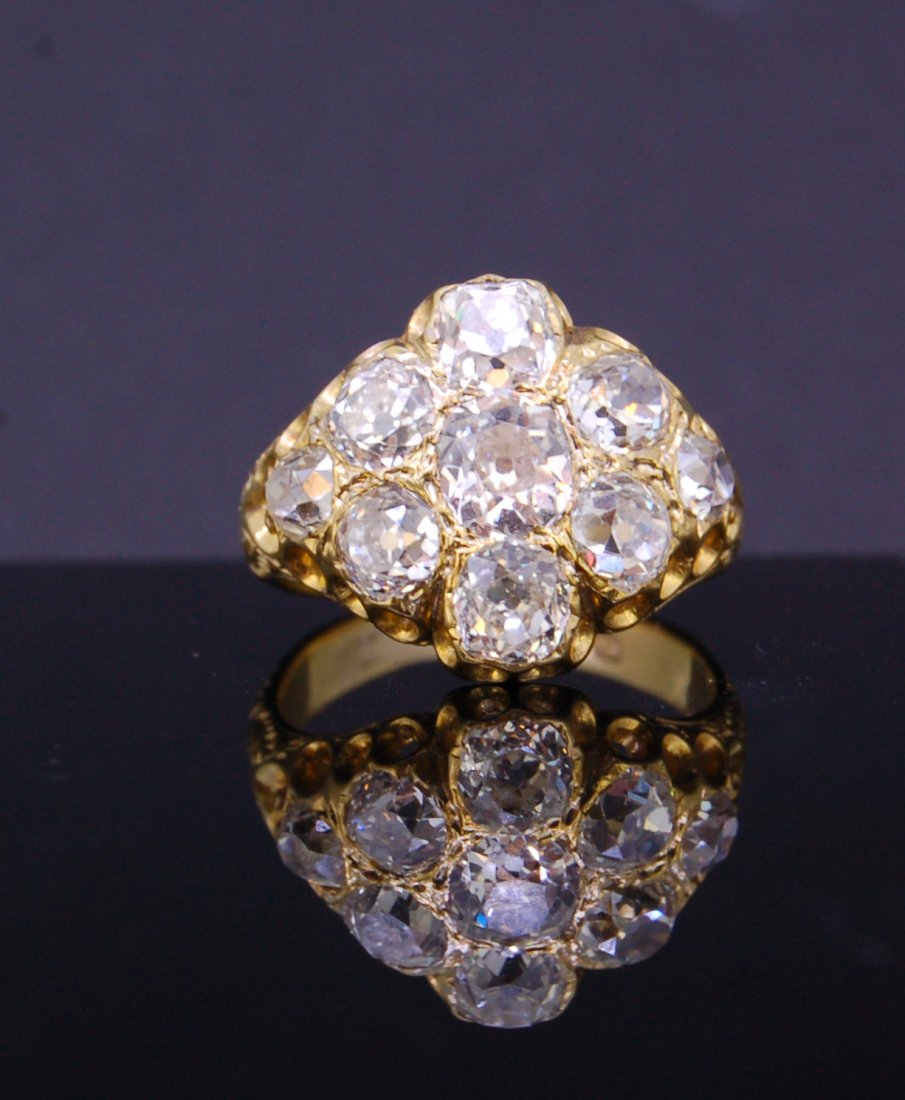 ANTIQUE DIAMOND RING (1 of 3)