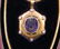 ANTIQUE AMETHYST, PEARL, ENAMEL AND PEARL CAMEO PENDANT - 2